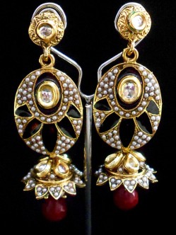 Polki Earrings